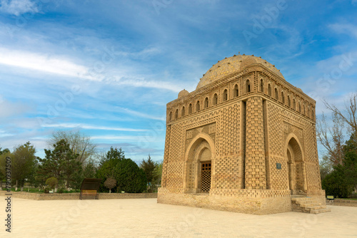 Uzbekistan, Bukhara, the Mausoleum of Ismmoil Samoniy.