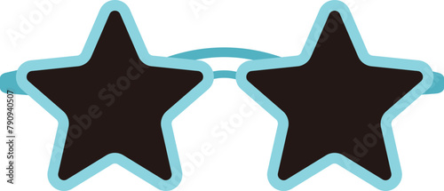 Flat style sunglasses vector. sunglasses svg.