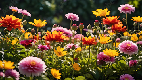 field of flowers