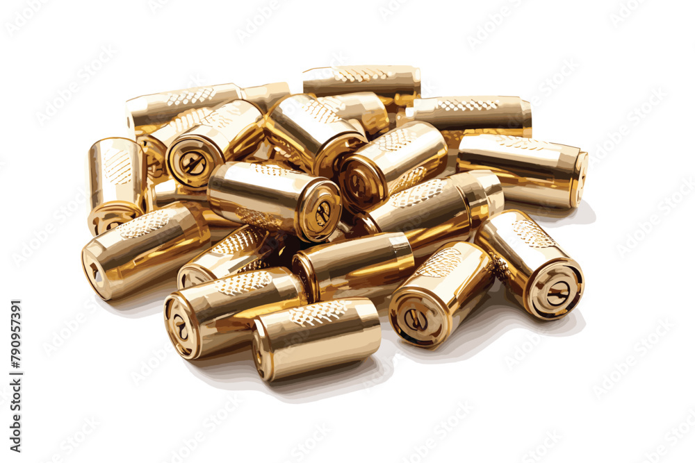 Blank and gas cartridges for pistols