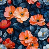 Elegant Floral Artwork with Impressionistic Flair