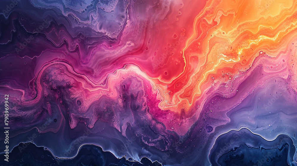 Fototapeta premium Exploring Abstract Realms through Art