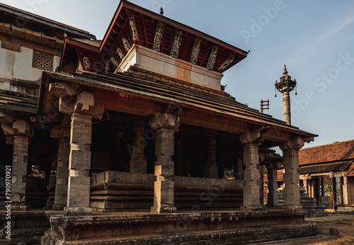 Saavira Kambada or Tribhuvana Tilaka Kudamani is a basadi or Jain temple famous for its 1000 pillars in Moudabidri, Karnataka, India
