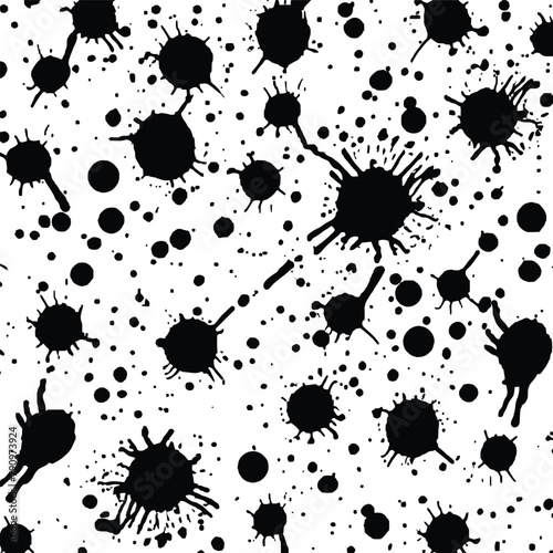 Abstract Ink Texture Vector Silhouette Design  Intriguing Patterns for Modern Artistry