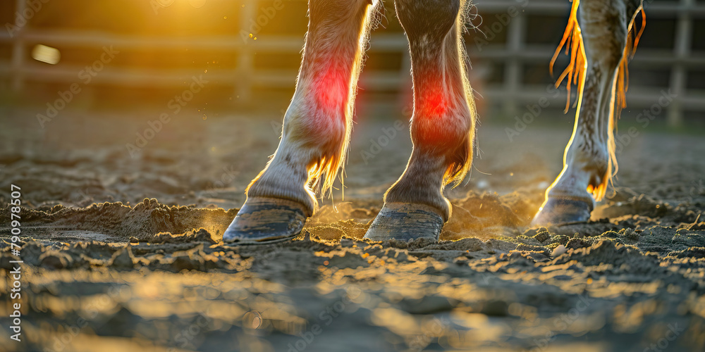 Equine Laminitis The Hoof Pain and Reluctance to Bear Weight Imagine