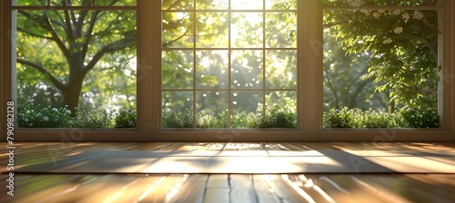 Sun-Kissed Serenity: Finding Peace and Balance in a Sunlit Attic Yoga Studio