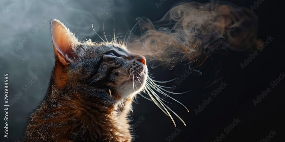 Feline Asthma The Coughing and Labored Breathing Imagine a cat with