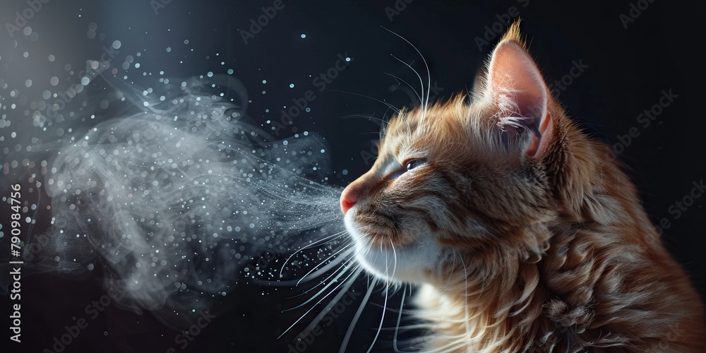 Feline Asthma The Coughing and Labored Breathing Imagine a cat with
