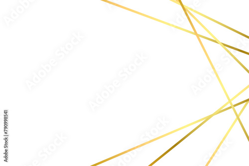 Premium white background with golden lines