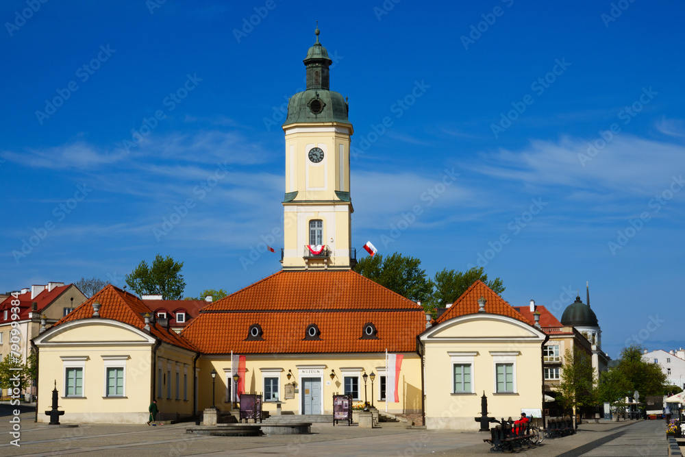  2023-05-02; Kosciusko Main Square with Town Hall, Bialystok Poland