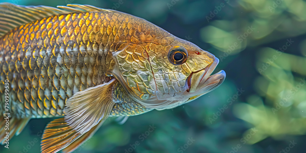 Fish Stock Imagine Fish Dropsy: The Abdominal Swelling and Pinecone Appearance - Imagine a ...