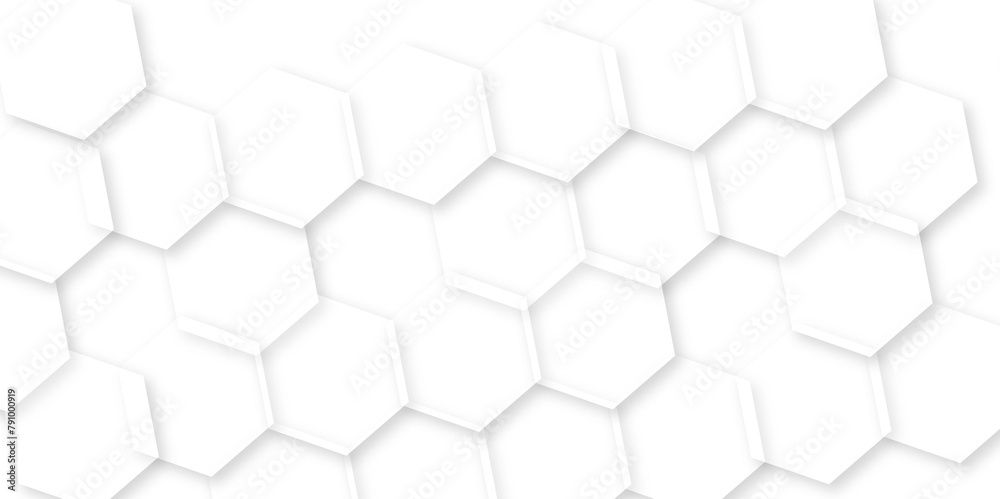 Abstract white background with hexagon and hexagonal background. Luxury white pattern with hexagons. abstract 3d hexagonal background with shadow. 3D futuristic abstract honeycomb mosaic background. Abstract white background with hexagon and hexagonal background. Luxury white pattern with hexagons. abstract 3d hexagonal background with shadow. 3D futuristic abstract honeycomb mosaic background.