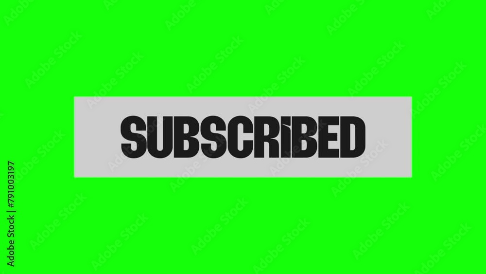 Subscribe To Channel Blog Social Media green screen Subscribe To Channel Blog Social Media green screen