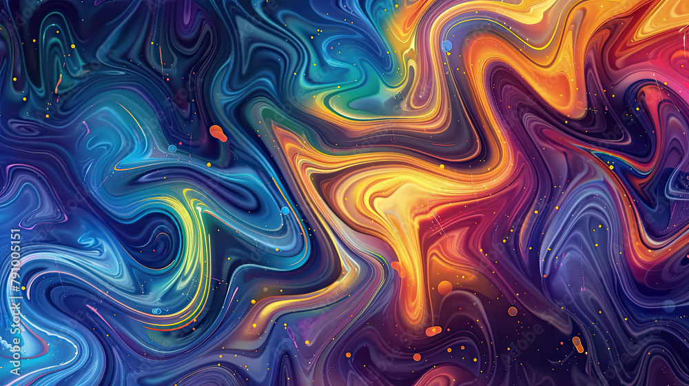 Trippy abstract wavy swirls dopamine background Trippy abstract wavy swirls dopamine background