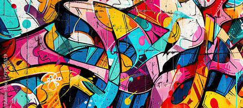 Wallpaper Mural Vibrant colors Graffiti art Background, Graffiti art, Abstract Graffiti Torontodigital.ca