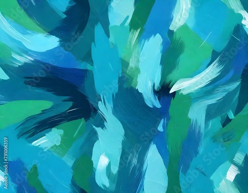 abstract blue background with splashes