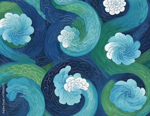 background with flowers