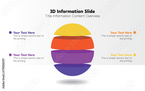 Vector graphic infographic color chart information visualization column chart staircase pointing arrow pyramid