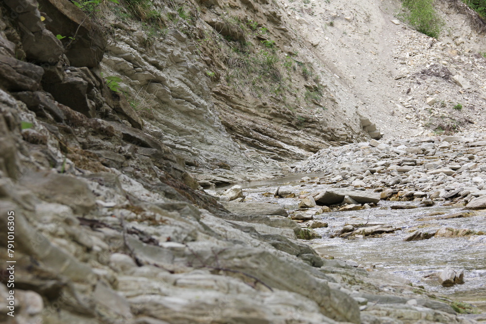 Fototapeta premium mountain river in the mountains