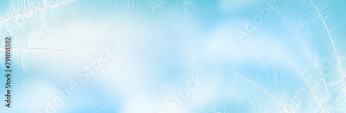 Background of flying realistic vector  goose or swan blue  feathers.Ecological feather filler for pillows, blankets or jackets.Vector concept design.