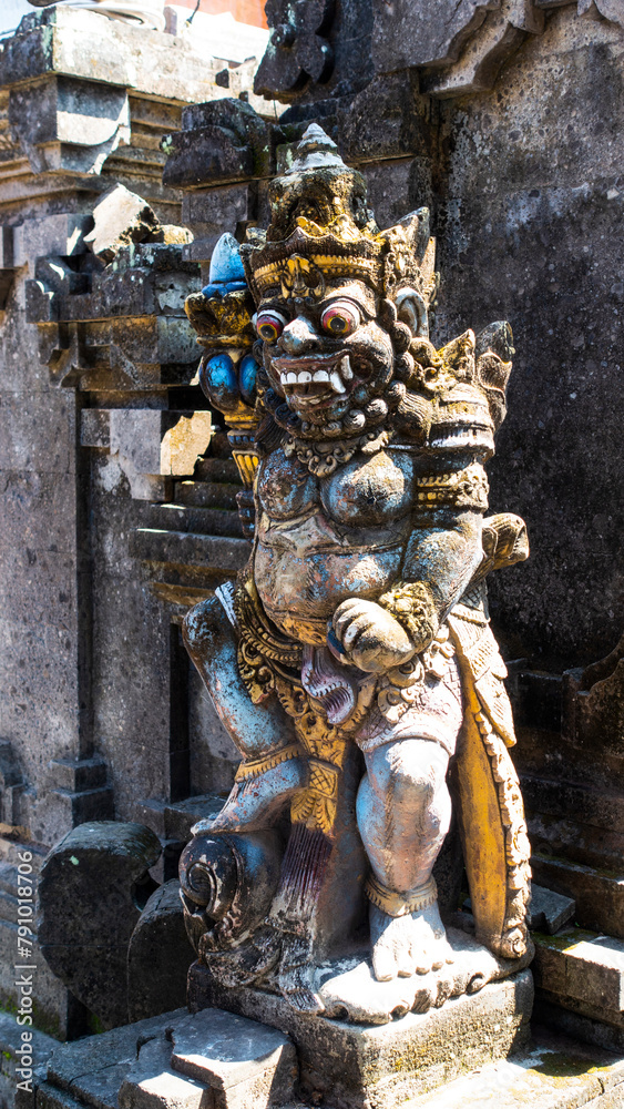 Bali MARCH 2024 - Tradition Balinese statue, Bali, Indonesia.
