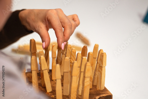 women's hand Nenets puzzle tebko