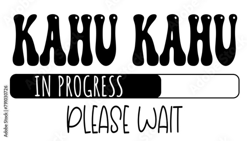 Kahu kahu - in progress….please wait - University student - Vector Graphics future work - working profession. For presentations, stickers, banner, icons, stickers, sublimazione, key rings, cricut	 photo