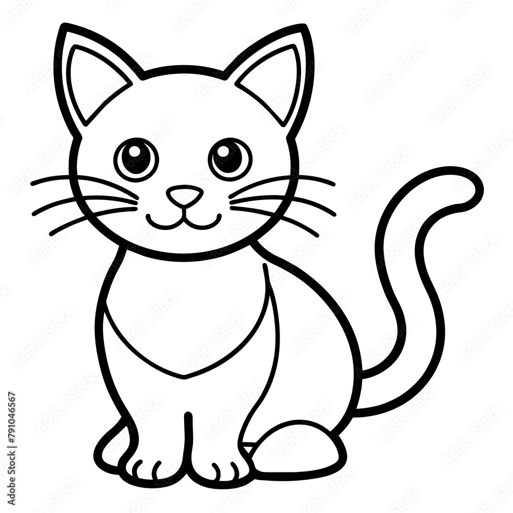 cat cartoon vector illustration cat cartoon vector illustration