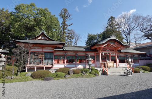 西院春日神社 本殿 京都市右京区