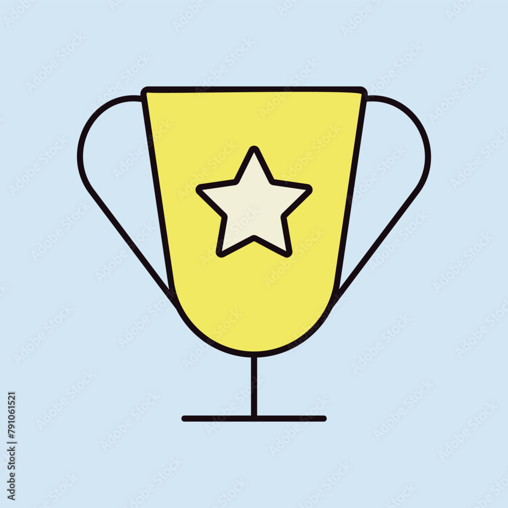 Award vector isolated icon. Pet animal sign Award vector isolated icon. Pet animal sign