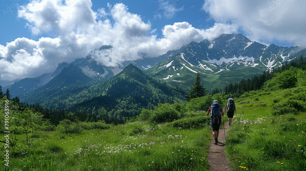 High Tatra Mountains summer