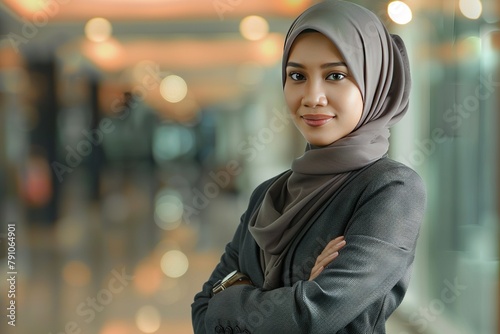 malay woman with business attire
