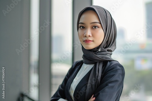 malay woman with business attire