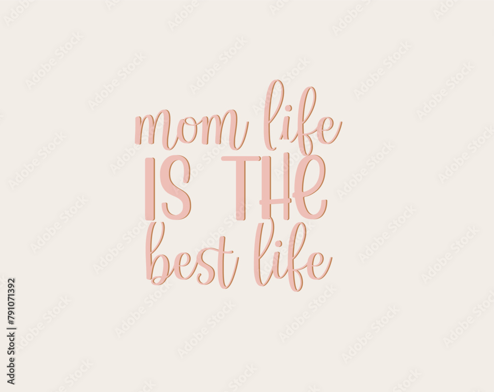 Mothers day typography letter crafts or t-shirt design vector template Mothers day typography letter crafts or t-shirt design vector template