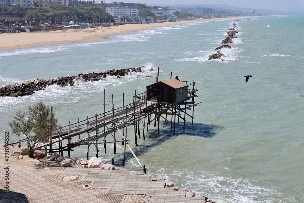 Termoli - Trabucco di Celestino dal borgo