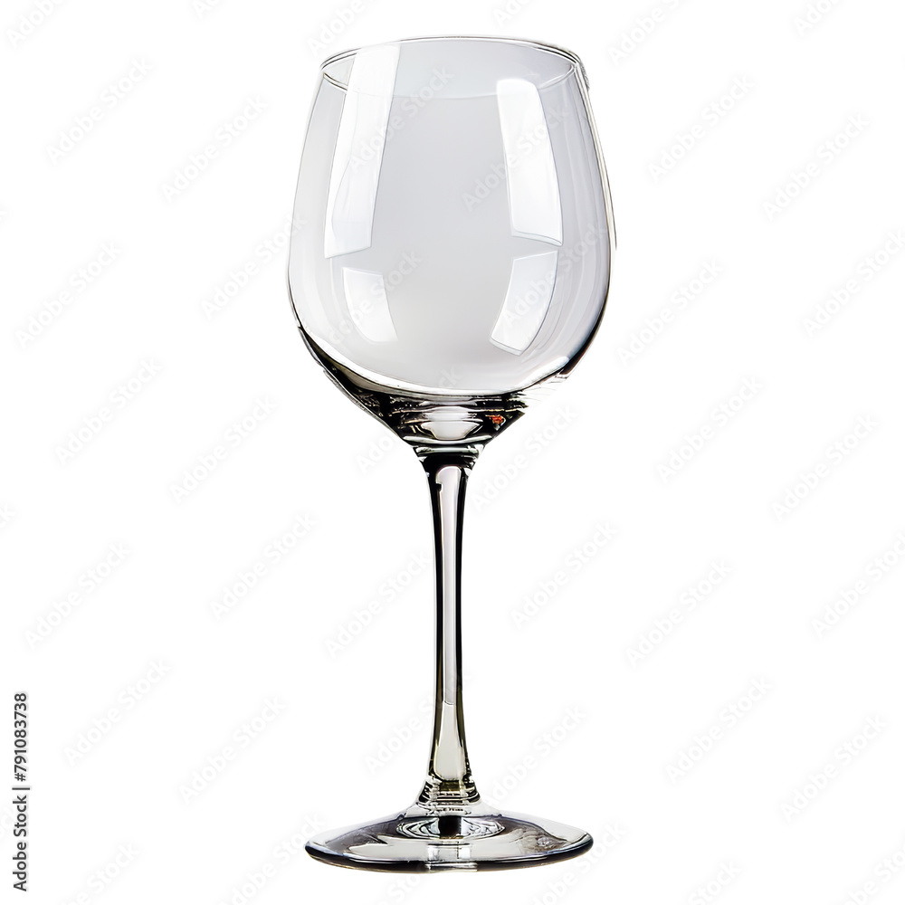 A picture of a wine glass, isolated on white, cut out A picture of a wine glass, isolated on white, cut out