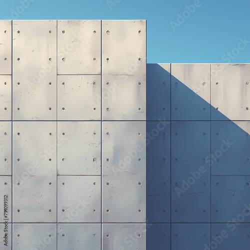 High-Quality Close-Up of Stone Block Surface in Sunlight - Perfect for Architecture and Construction Visuals