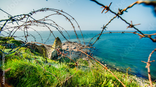 Tableau sur toile La pointe du Hoc
