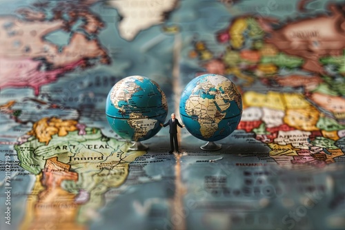Iran and Israel crisis as a geopolitical conflict and war between the Iranian and Israeli people and Middle East security concept and struggling finding a diplomatic agreement