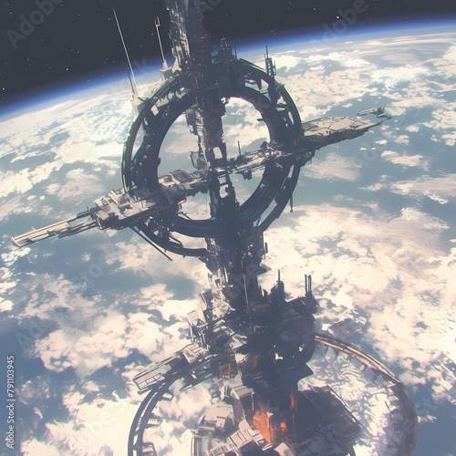 Get Ready to Launch Your Next Marketing Campaign with This Spectacular High-Resolution Image of a Sparse Space Station