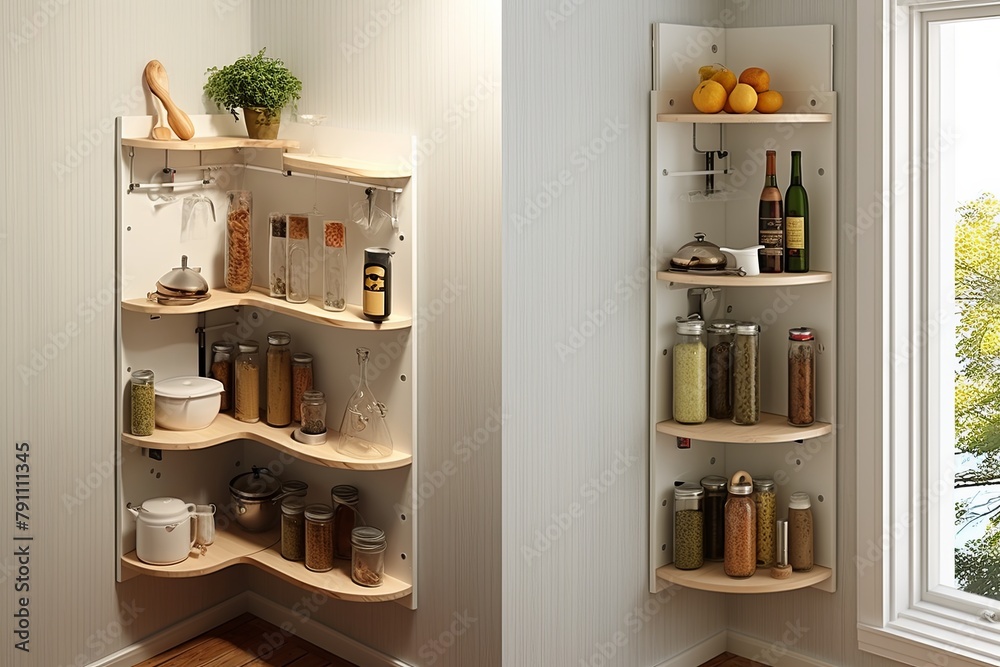 Corner Shelving Space-Saving Solutions for Tiny House Designs Corner Shelving Space-Saving Solutions for Tiny House Designs
