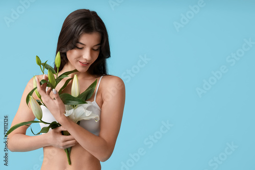 Young woman with beautiful ...