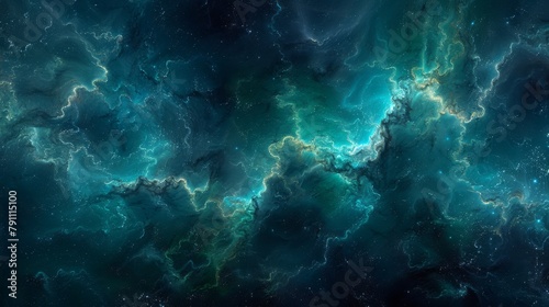 Organic abstract panorama wallpaper background featuring swirling, fluid shapes