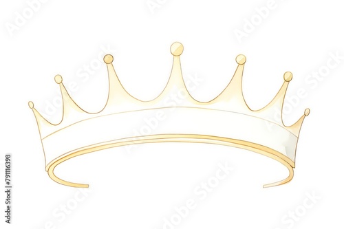 Minimalist queens crown design, perfect for a chic bedroom or personal dressing area, emphasizing luxury and the simplicity of power in a subtle yet stylish way