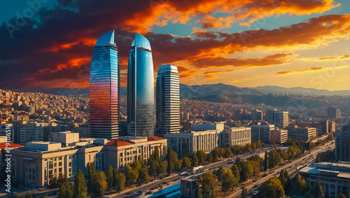 Stunning Ankara Türkiye capital, architecture photo