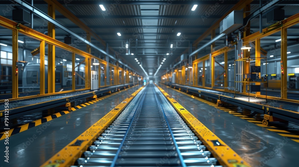 Smart manufacturing lines equipped with IoT for efficiency