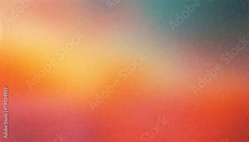 abstract warm pastel blurred grainy gradient background texture colorful digital grain noise.