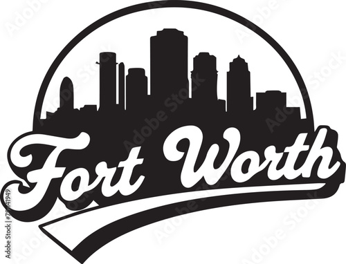Fort Worth Texas Skyline