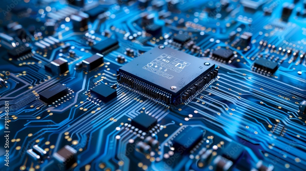 Edge computing bringing processing power closer to the source AI generated illustration Edge computing bringing processing power closer to the source AI generated illustration