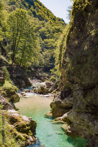 Hiking Around Tolmin Gorge, Slovenia photo